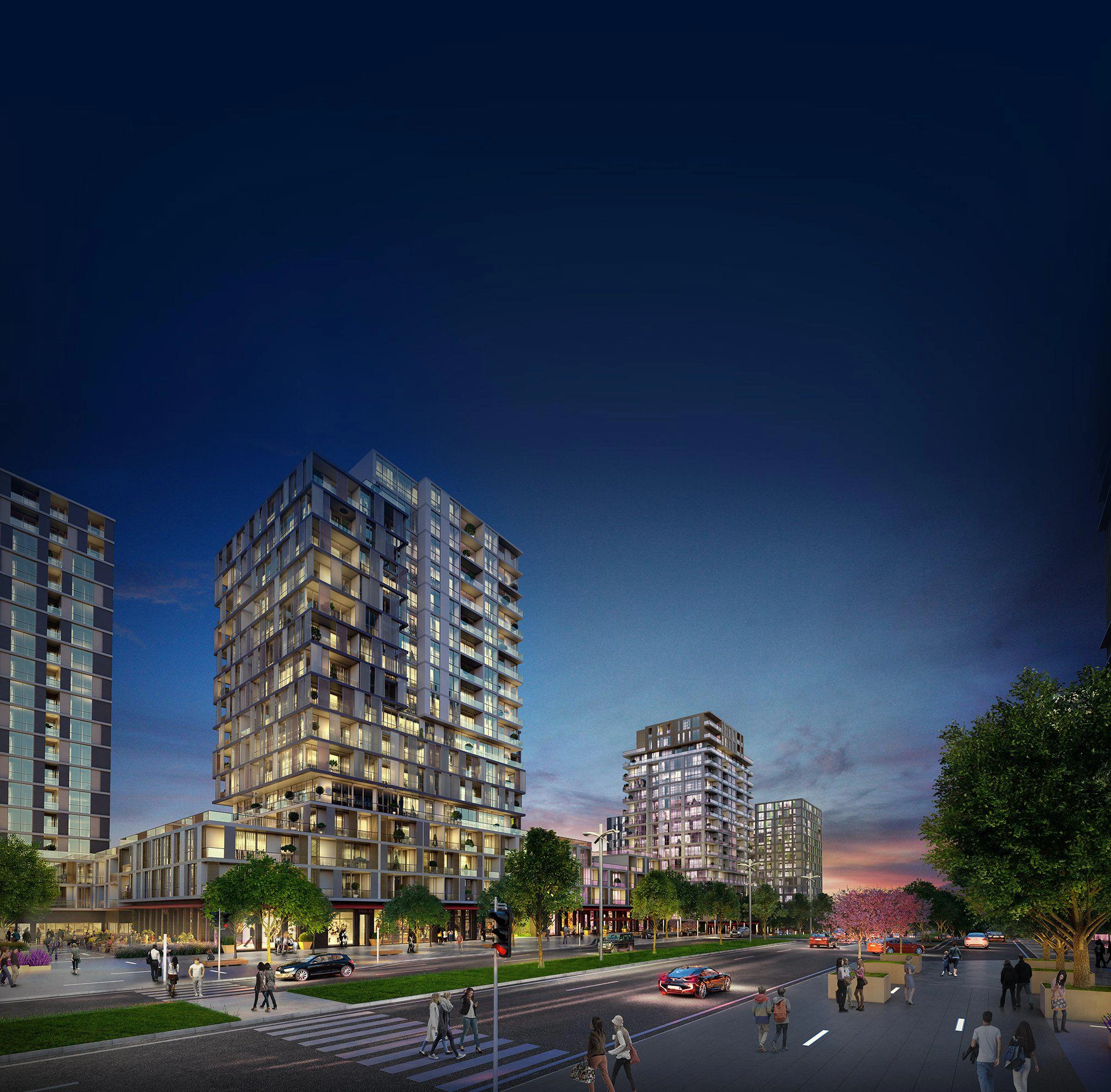 土耳其伊斯坦布尔住宅小区的公寓