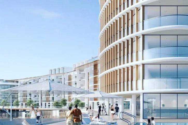 Luxuriöse Wohnung 120 m2 mit Meerblick in Ayia Napa