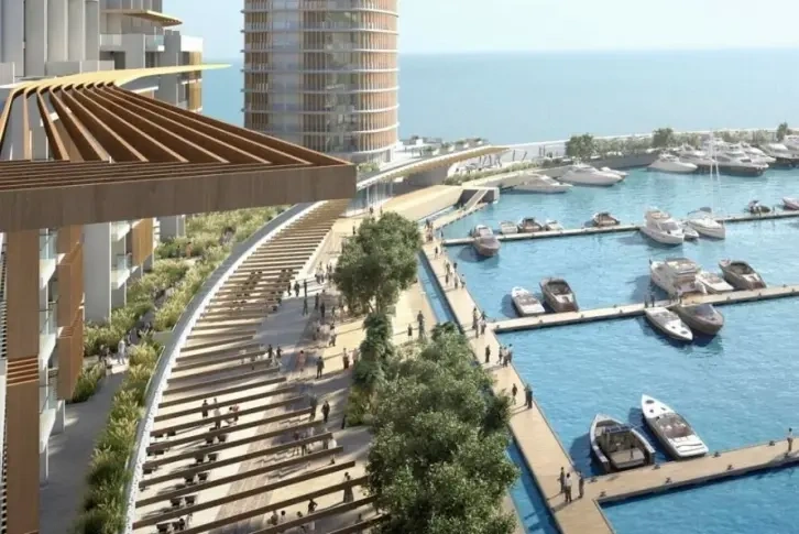 Luxuriöse Wohnung 120 m2 mit Meerblick in Ayia Napa