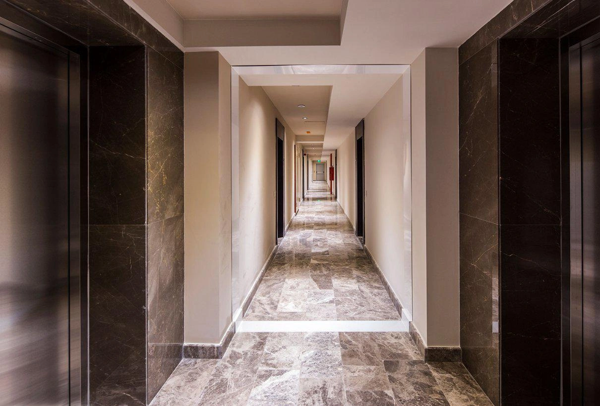 آپارتمانهایی در یک مجتمع مسکونی مدرن در استانبول، ترکیه