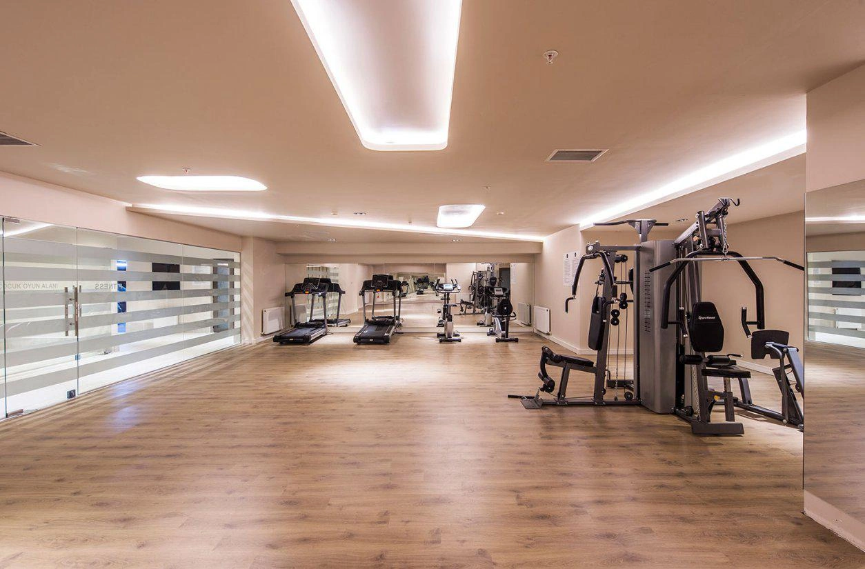 آپارتمانهایی در یک مجتمع مسکونی مدرن در استانبول، ترکیه