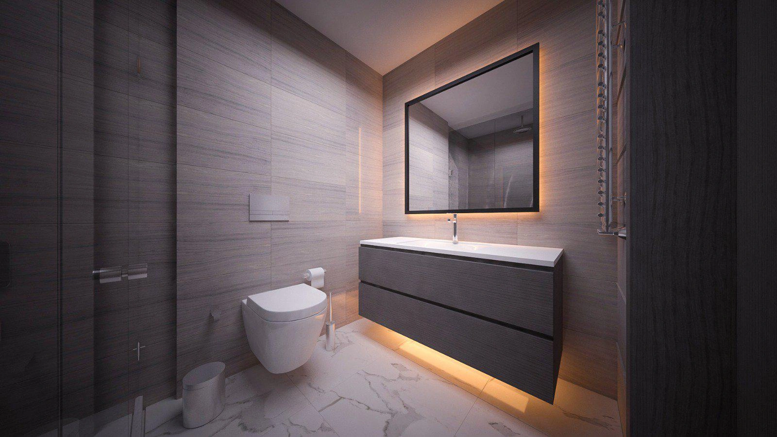 Apartments in a modern residential complex in Istanbul, Turkey