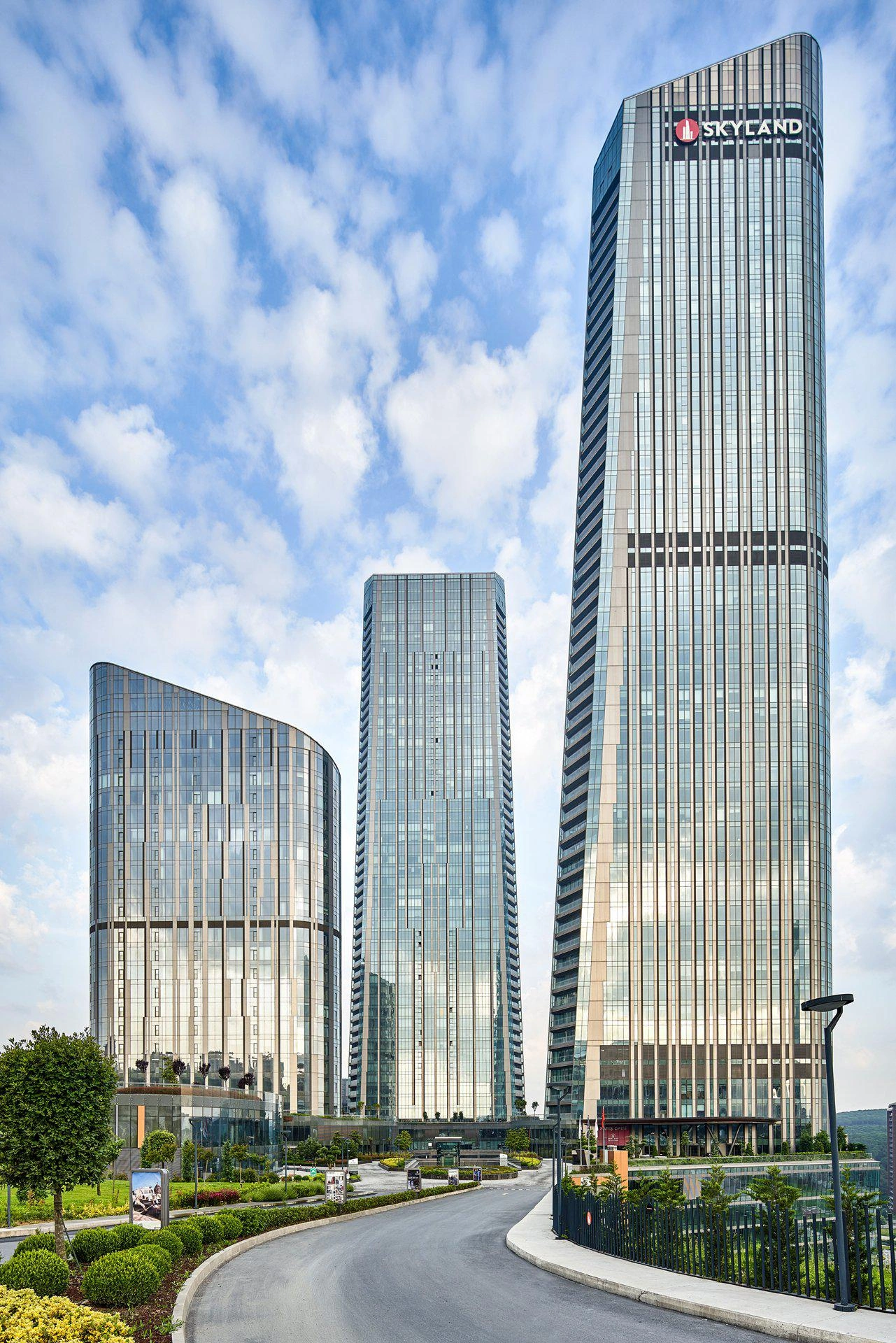 Apartments in a modern residential complex in Vadistanbul area, Istanbul, Turkiye
