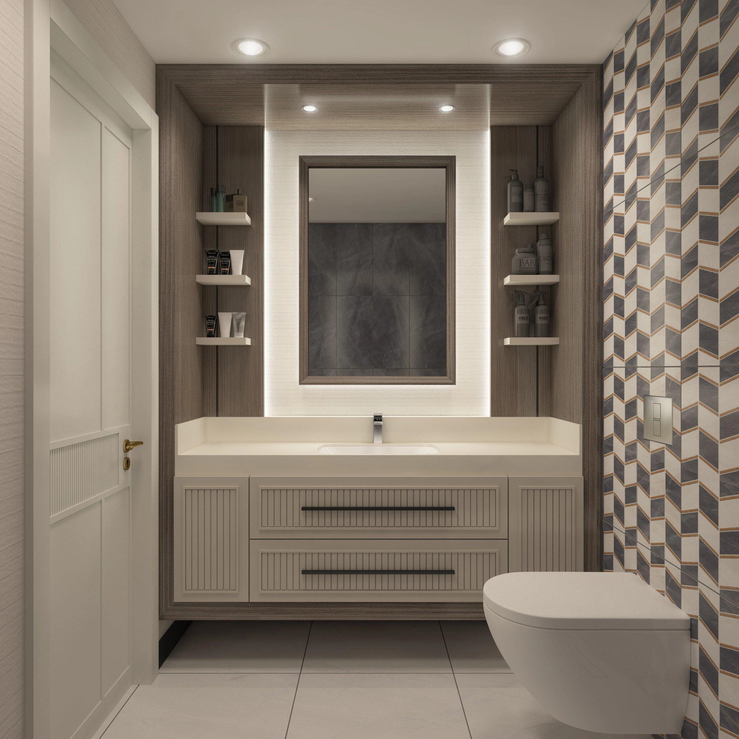 Apartments in a residential complex in Istanbul, Turkiye