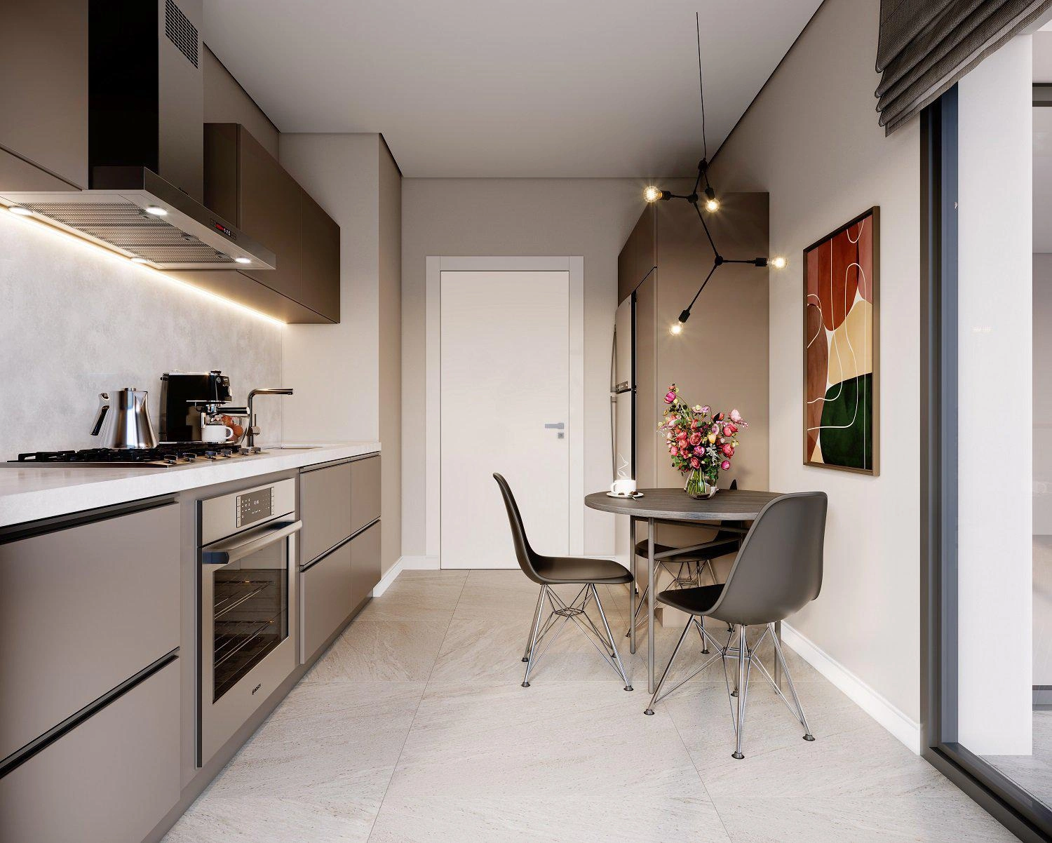 Apartments in a modern residential complex in Maltepe, Istanbul, Turkiye