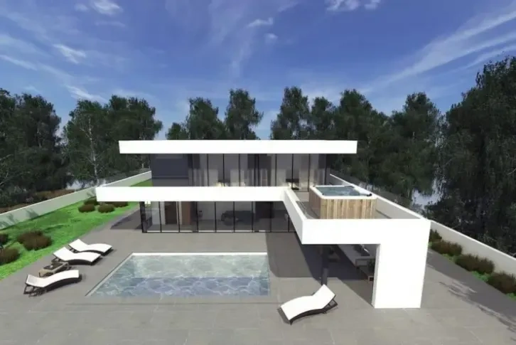 Geräumige Villa 217 m2 in Zemunik, Norddalmatien