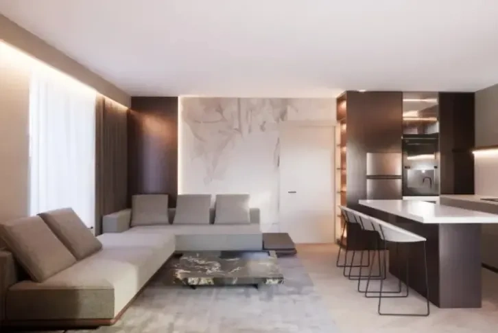 Apartment in an elite building in the Serebryany district, Zagreb