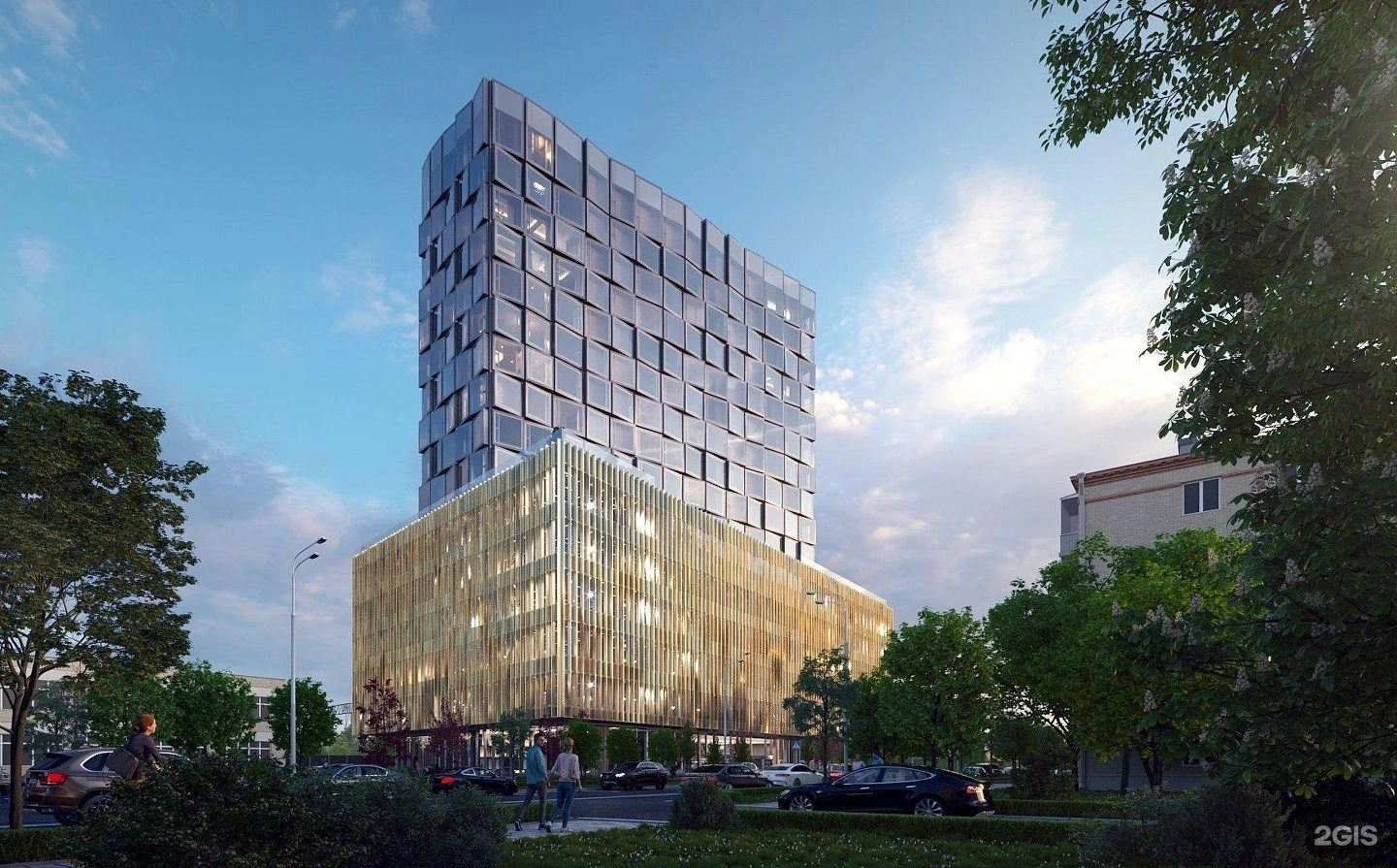 莫斯科库图佐夫大街的多功能综合体