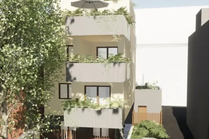 萨格勒布新楼复式公寓