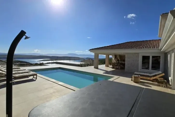 Villa in picturesque Jadranovo 900 meters from the beach, Croatia