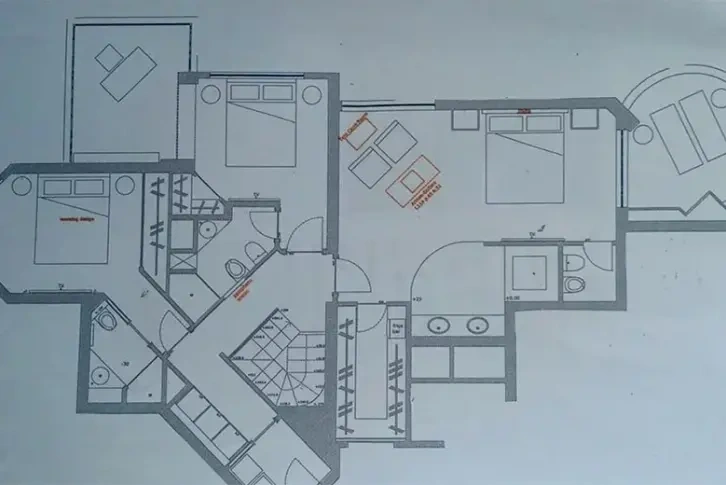 Duplex penthouse of 240 m2 with sea view, Monaco