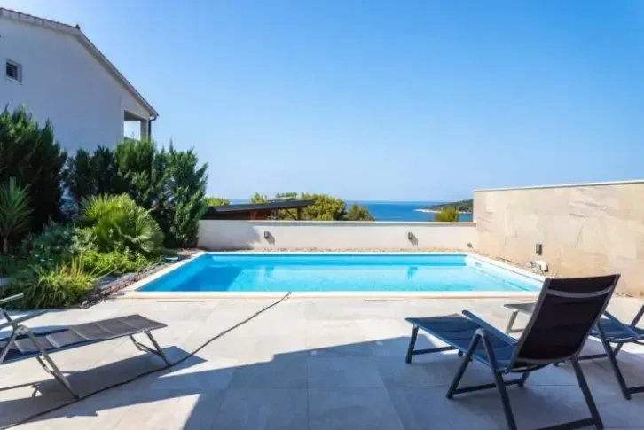 Villa near the beaches in Rogoznica, Croatia