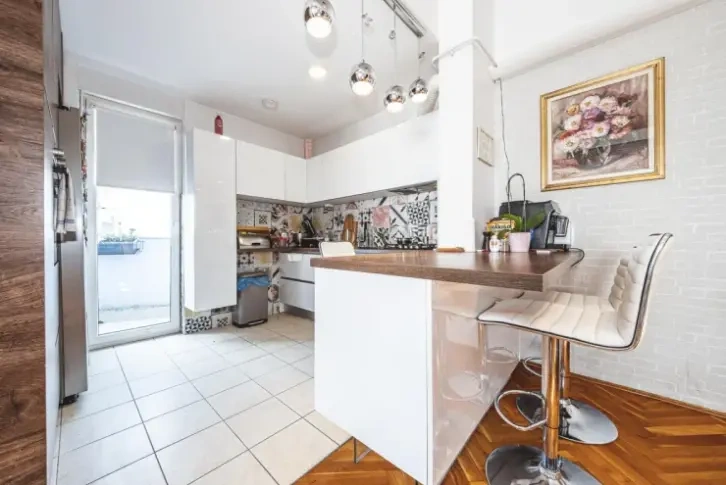 Spacious duplex apartment 129 m2 in prestigious area of Zagreb, Croatia