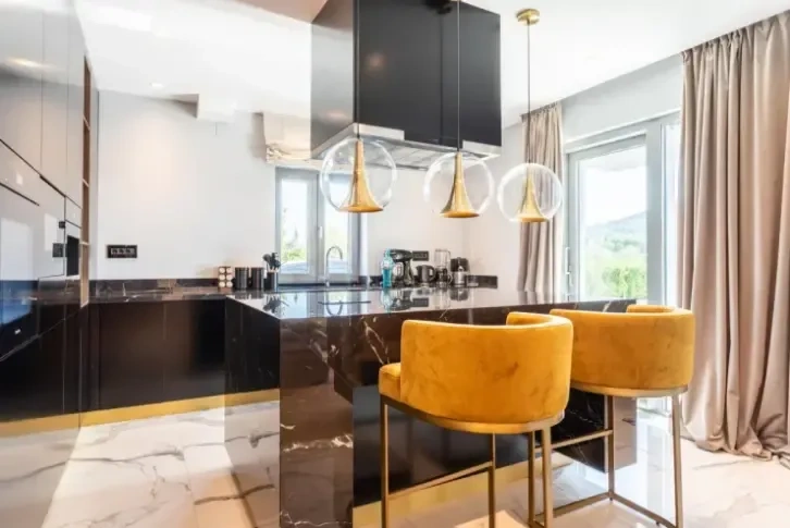 Villa with a view of nature in Bilica, Croatia