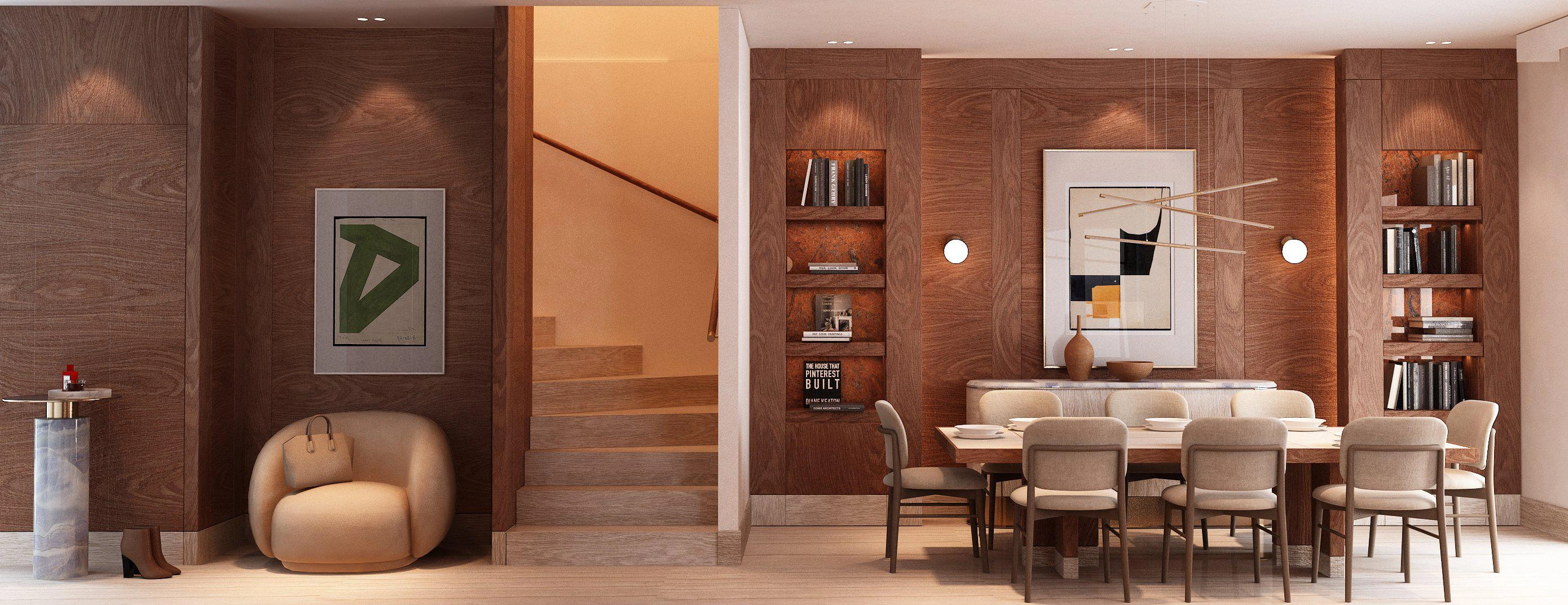 Apartments in a modern residential complex in Istanbul, Turkiye