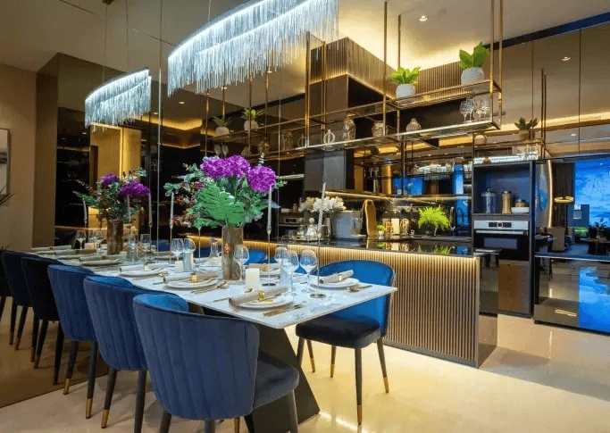 Comfortable 3+1 apartment with a view of the Malacca Strait in Kuala Lumpur