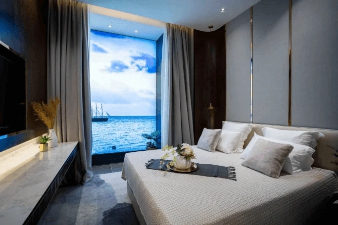 Cómodo apartamento 3+1 con vistas al estrecho de Malaca en Kuala Lumpur