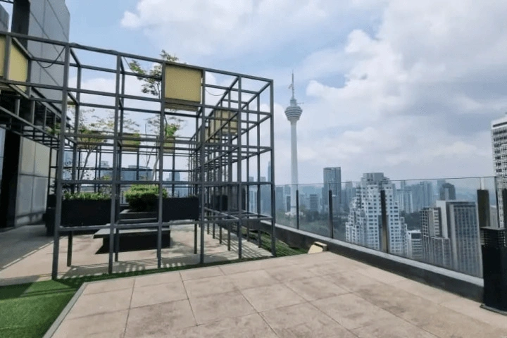 Amplio apartamento 2+1 en el corazón de Kuala Lumpur
