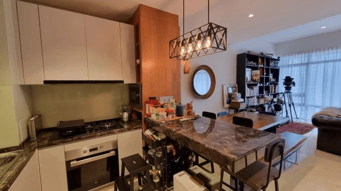 Amplio apartamento 2+1 en el corazón de Kuala Lumpur