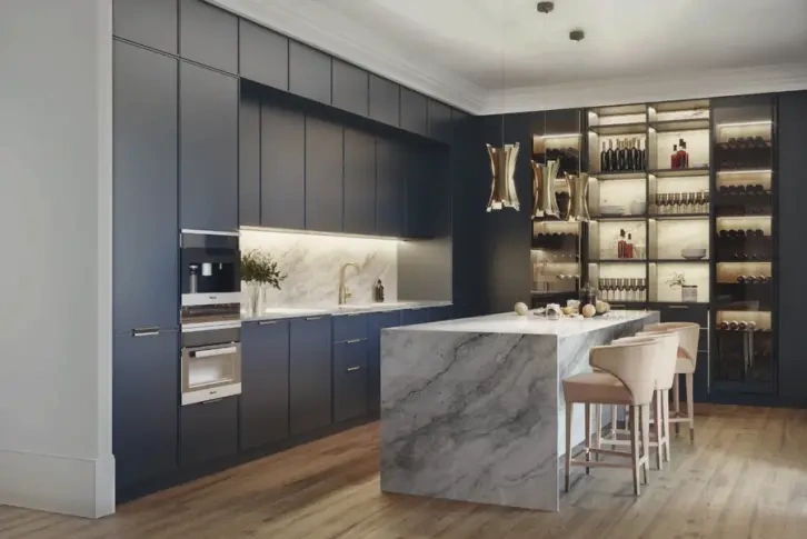 Luxury townhouse 392 m2 with a large garden in Melbourne