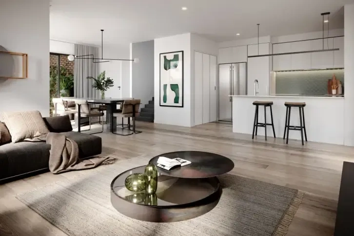 تاونهاوس 2+1 نزدیک پارک در ملبورن، استرالیا