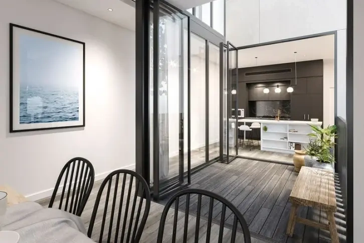 ゴールドコースト市の高級エリアにあるモダンな225 m2のアパート