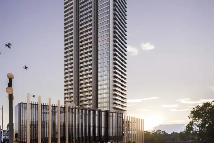 Bright 159 m2 penthouse on the banks of the Paramatta River in the suburbs of Sydney