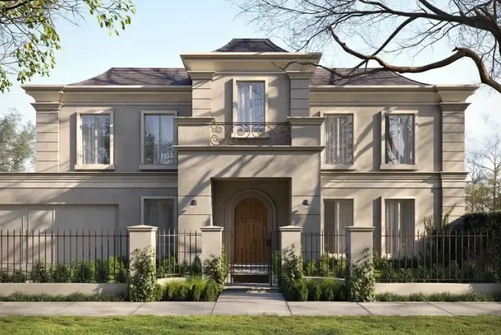 墨尔本法式风格联排别墅 4+1