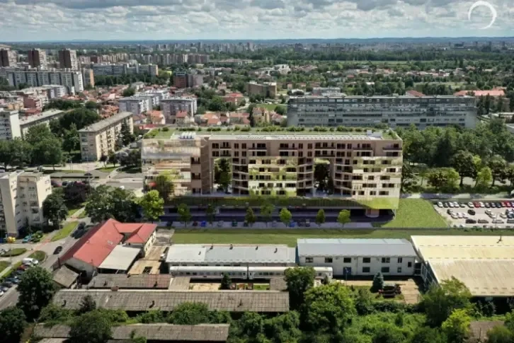 Apartment in a new complex in a prestigious area of Zagreb