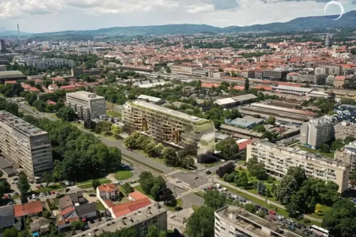 Apartment in a new complex in a prestigious area of Zagreb