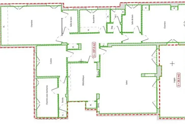 Appartement 3+1 à quelques pas de la place du Casino à Monaco