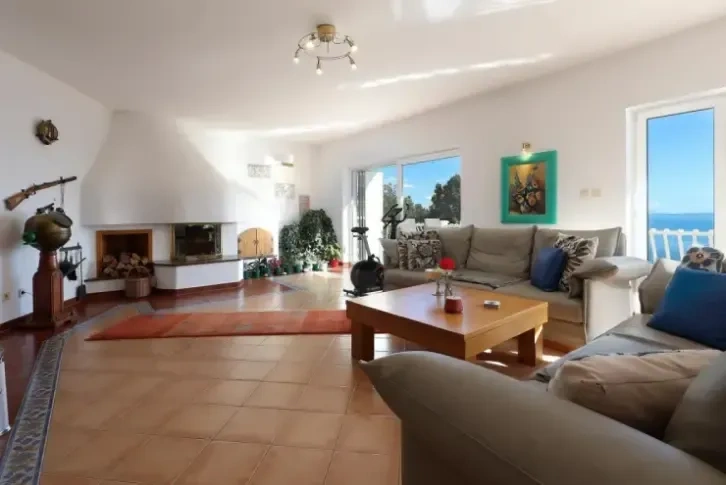 Villa with sea view in a quiet location in Opatija, Croatia