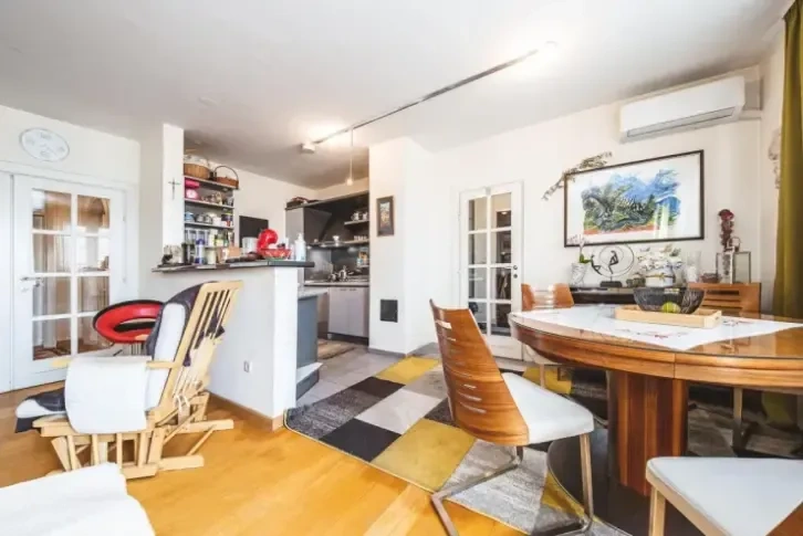 Bright duplex apartment 172m2 in Zagreb, Croatia