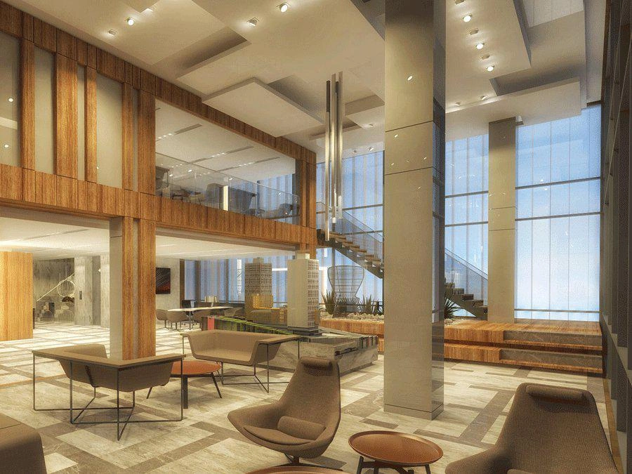 آپارتمانها در یک مجتمع مسکونی مدرن در کادیکوی، استانبول، ترکیه