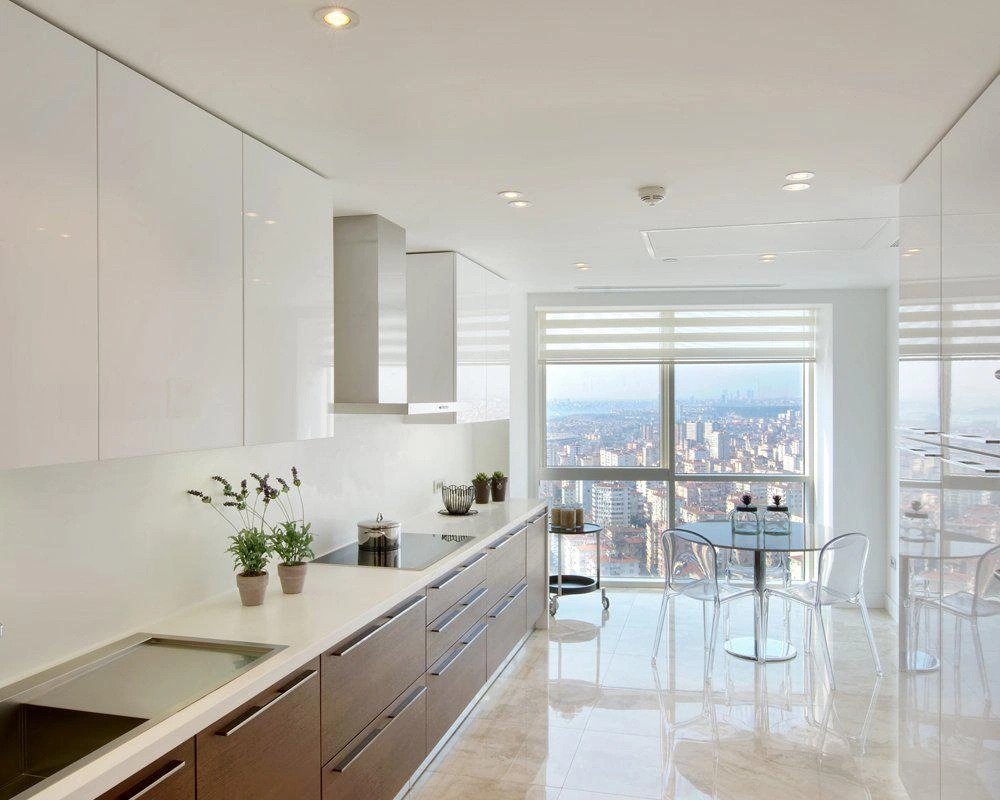 位于土耳其伊斯坦布尔卡迪柯伊新区住宅小区的公寓