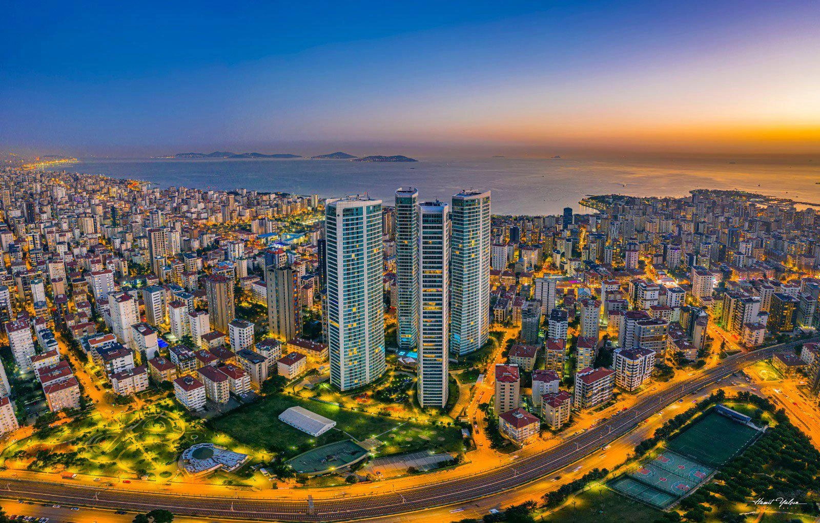 Apartments in a new residential complex in Kadikoy, Istanbul, Turkiye