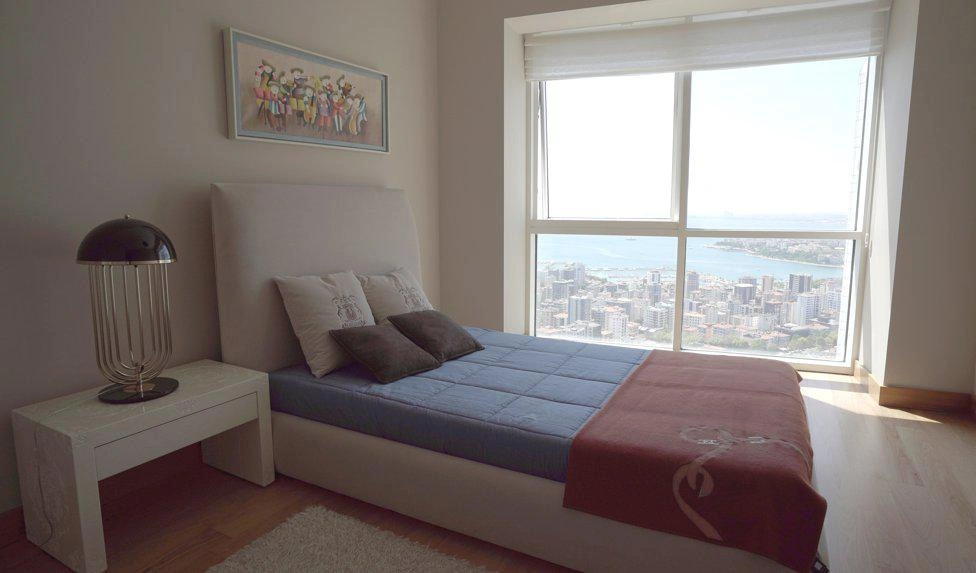 位于土耳其伊斯坦布尔卡迪柯伊新区住宅小区的公寓