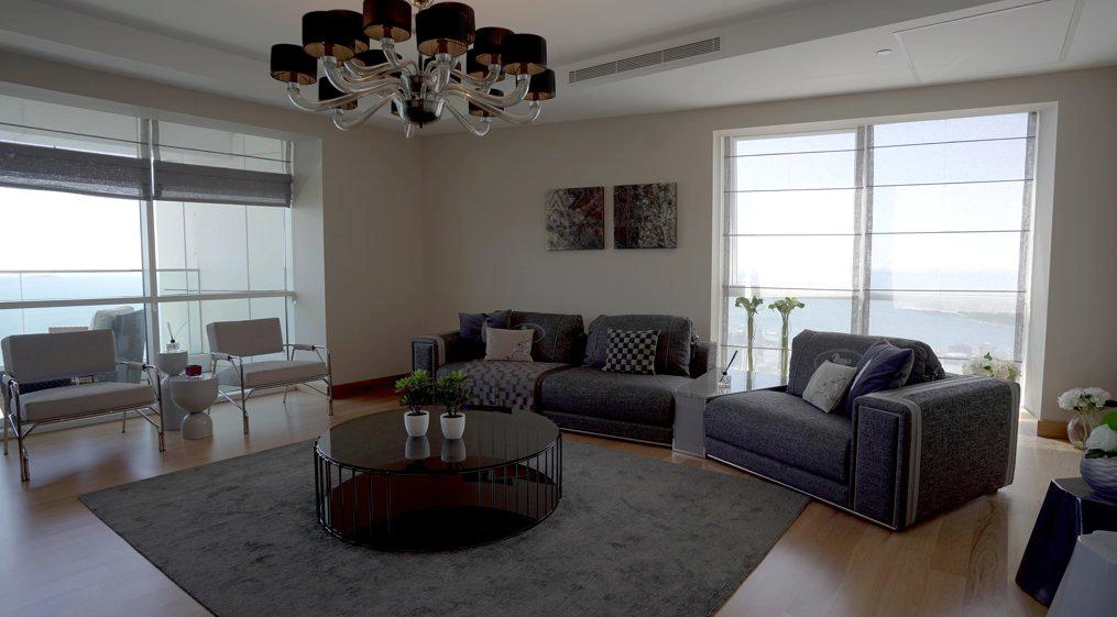 位于土耳其伊斯坦布尔卡迪柯伊新区住宅小区的公寓