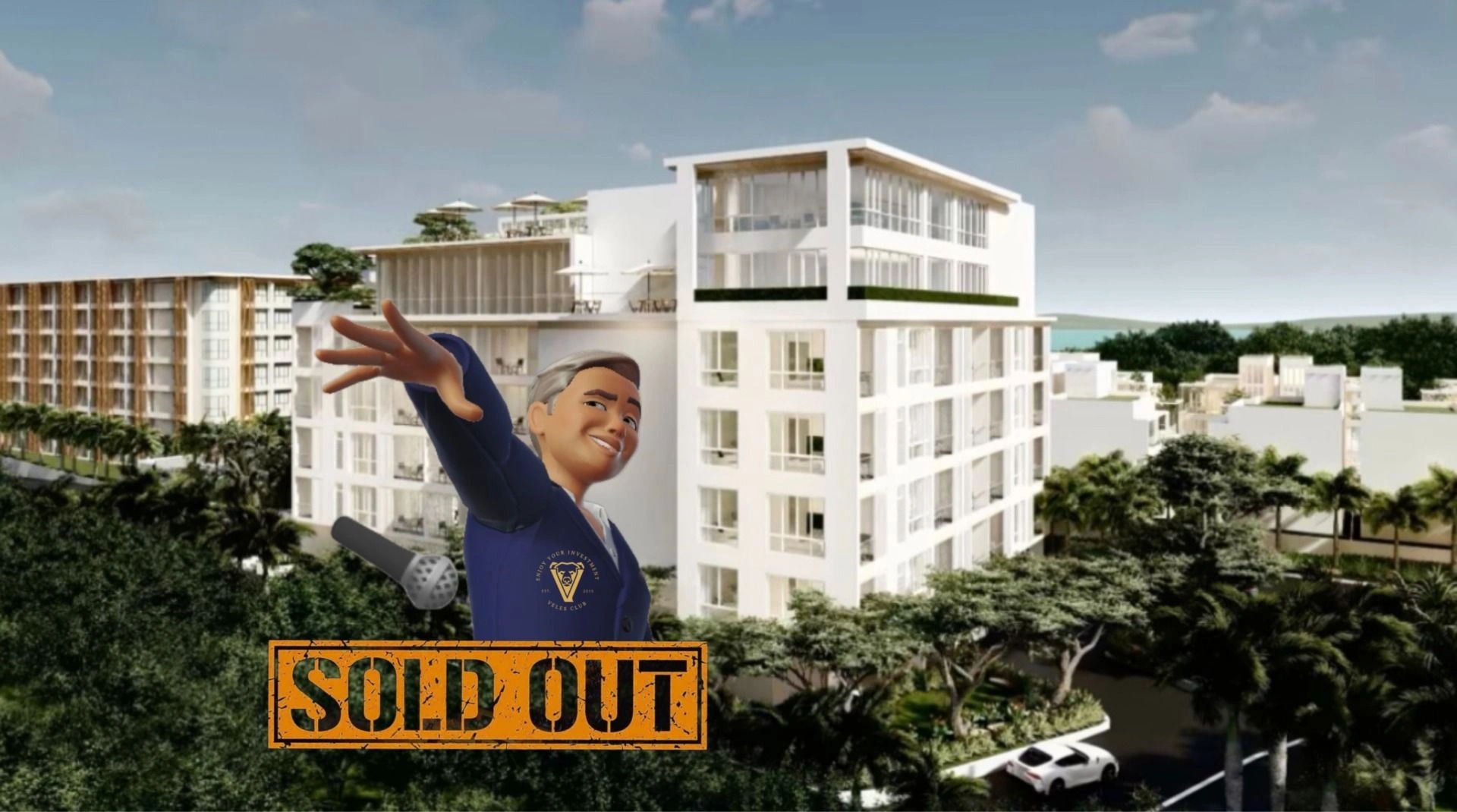 Complex between Nai Harn and Rawai beaches of Phuket