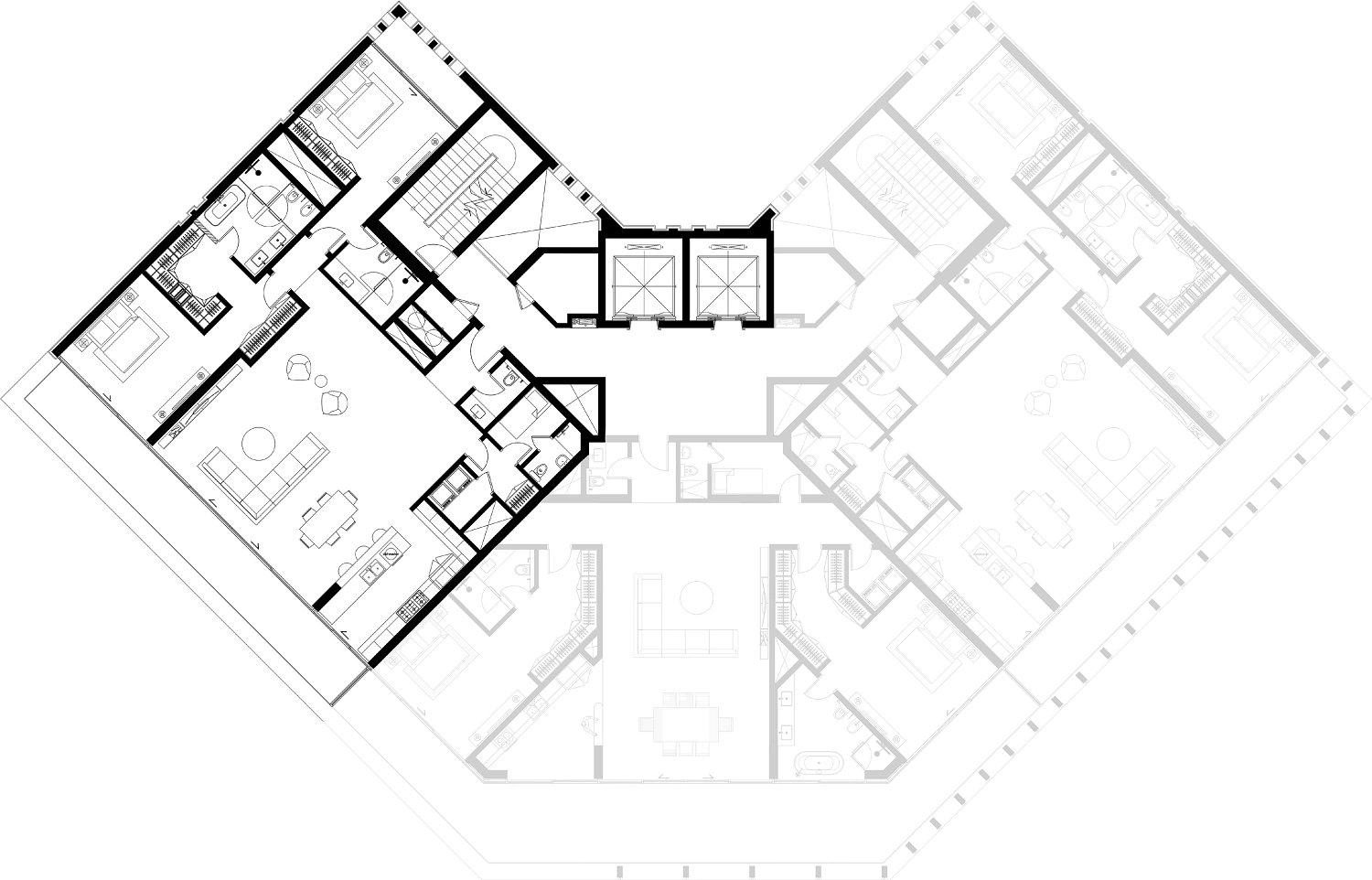 Ritz Carlton Residences के अपार्टमेंट, संयुक्त अरब अमीरात, दुबई