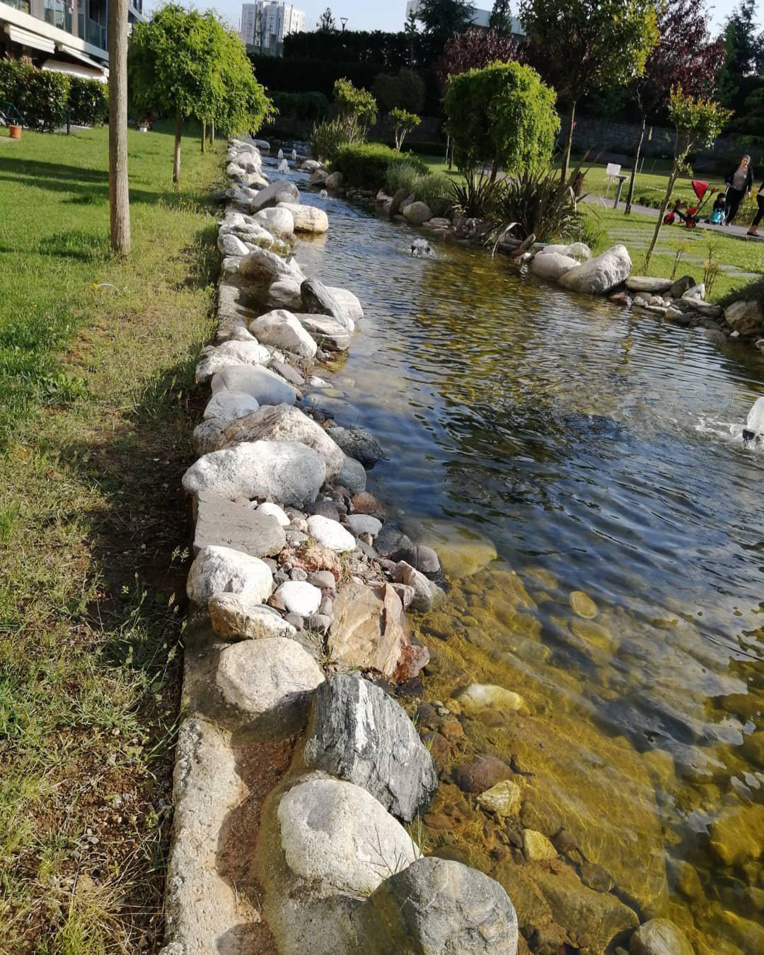Apartments in a residential complex near Çamlıca Tower in Umraniye, Istanbul, Turkey