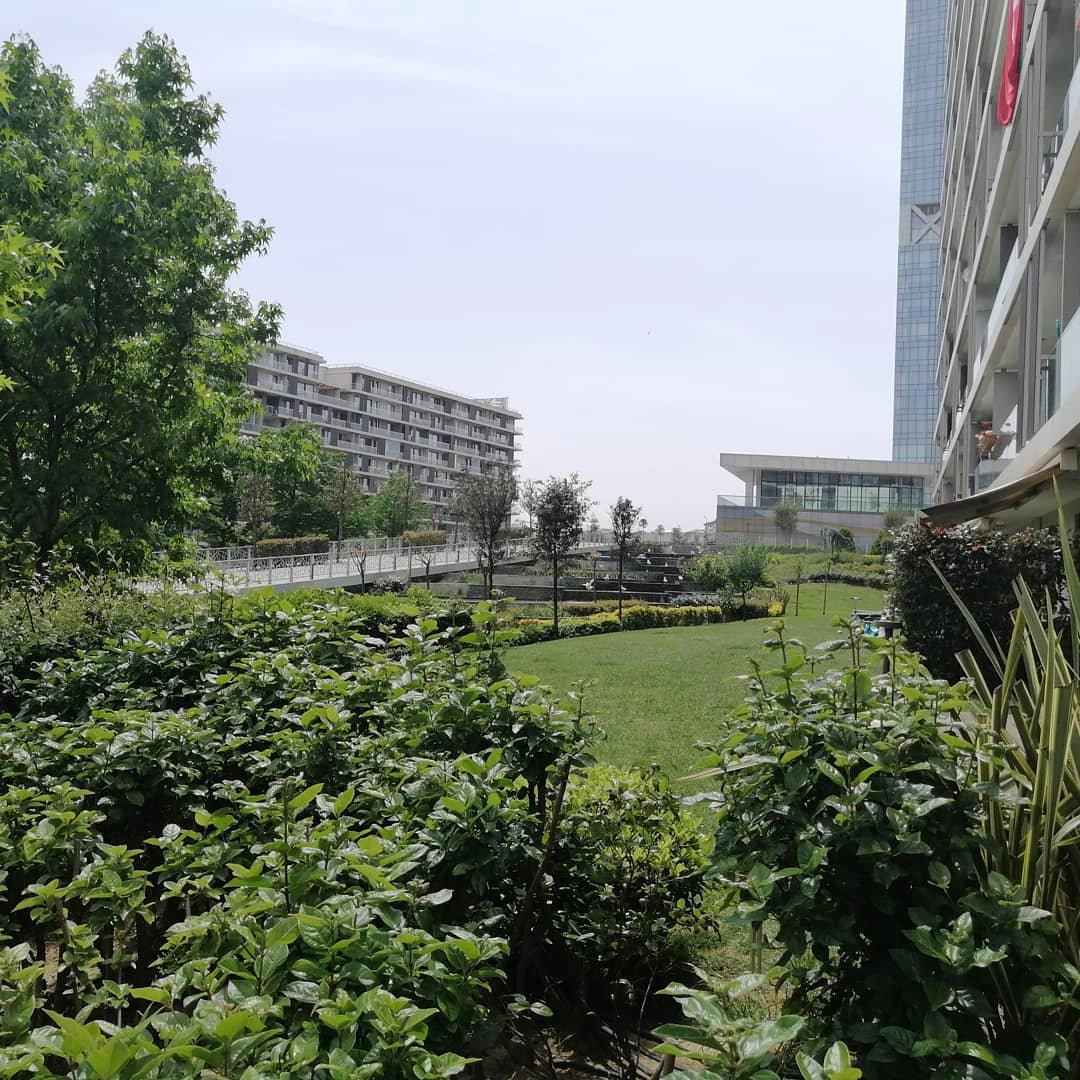 Apartments in a residential complex near Çamlıca Tower in Umraniye, Istanbul, Turkey