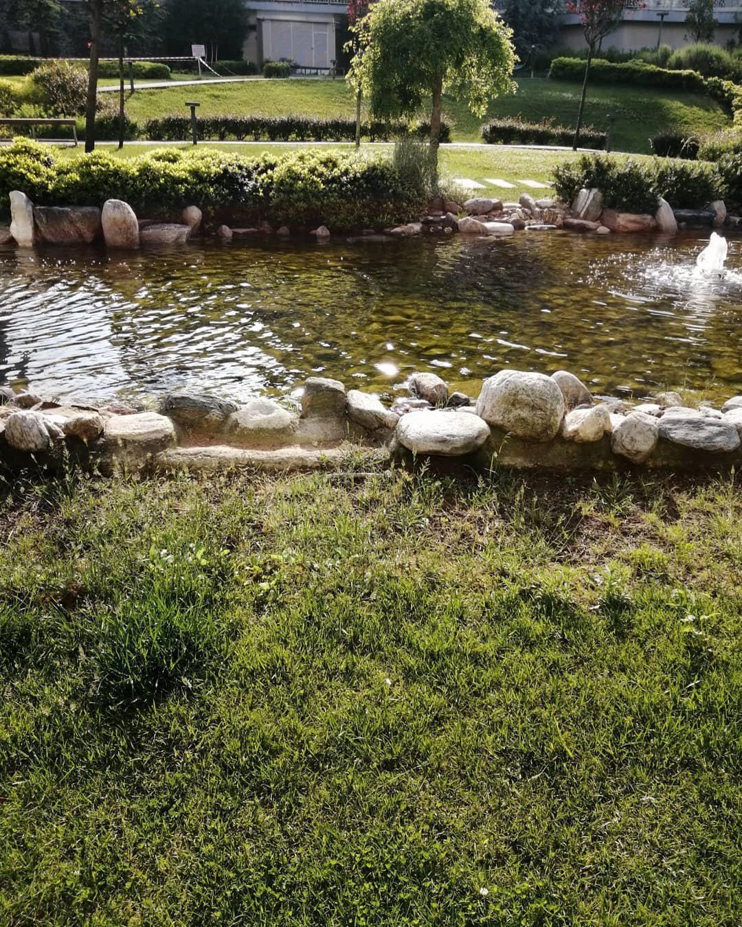 Apartments in a residential complex near Çamlıca Tower in Umraniye, Istanbul, Turkey