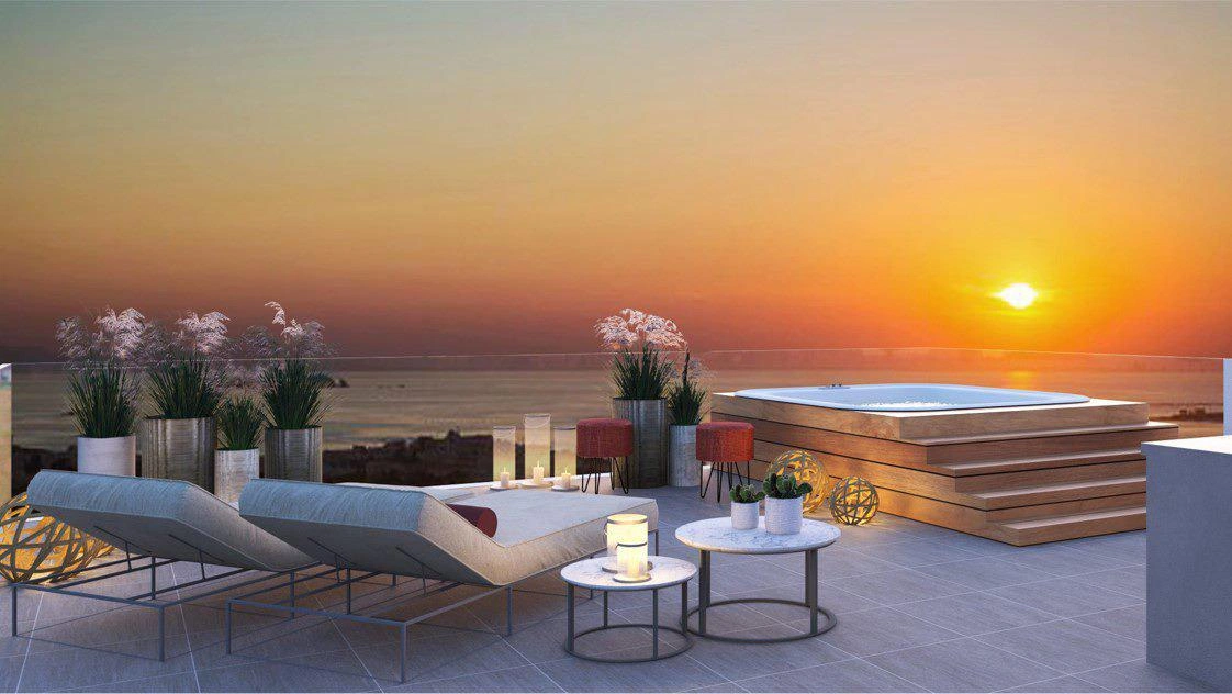 Apartments in a residential complex in Paphos, Cyprus