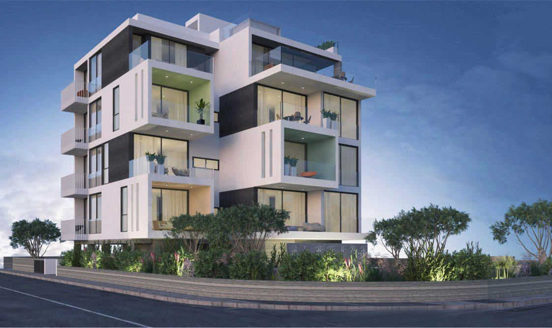 Apartments in a residential complex in Paphos, Cyprus