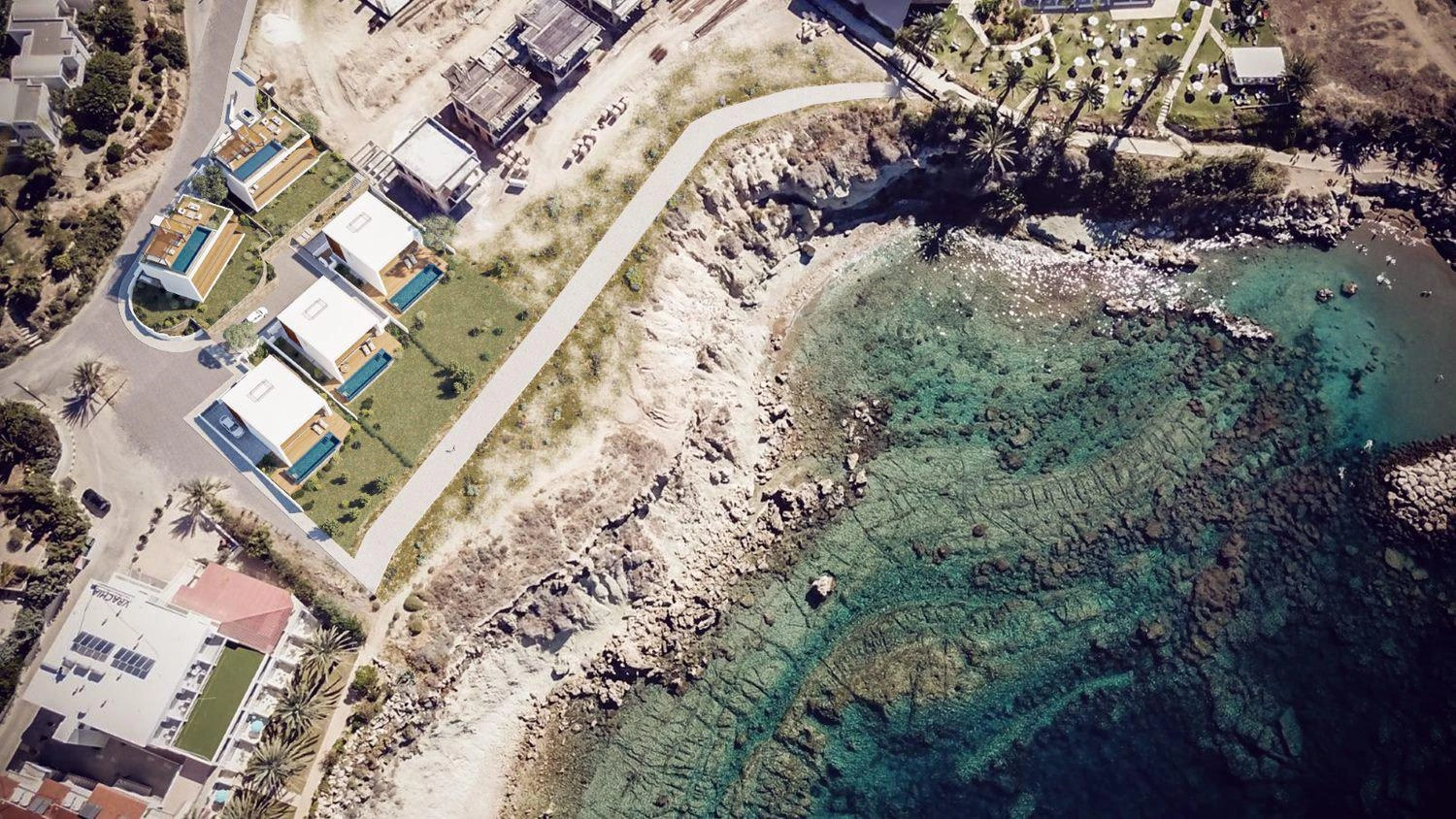 فلل في كيسونيرغا، بافوس، قبرص