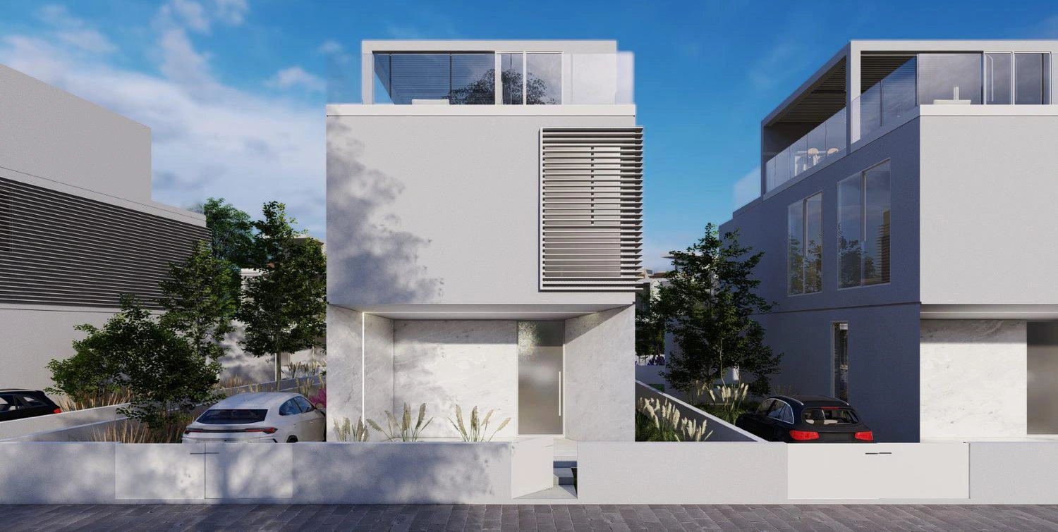 पाफोस, साइप्रस में रिहायशी परिसर के विला