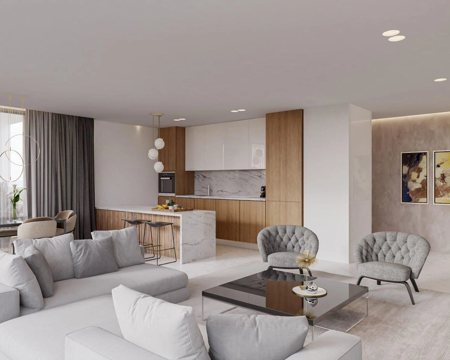 पाफोस, साइप्रस में रिहायशी परिसर के विला