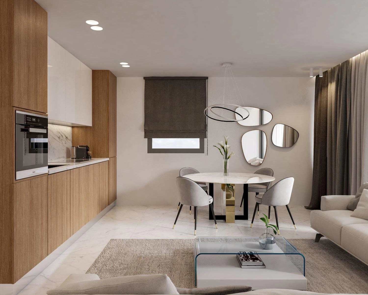 पाफोस, साइप्रस में रिहायशी परिसर के विला