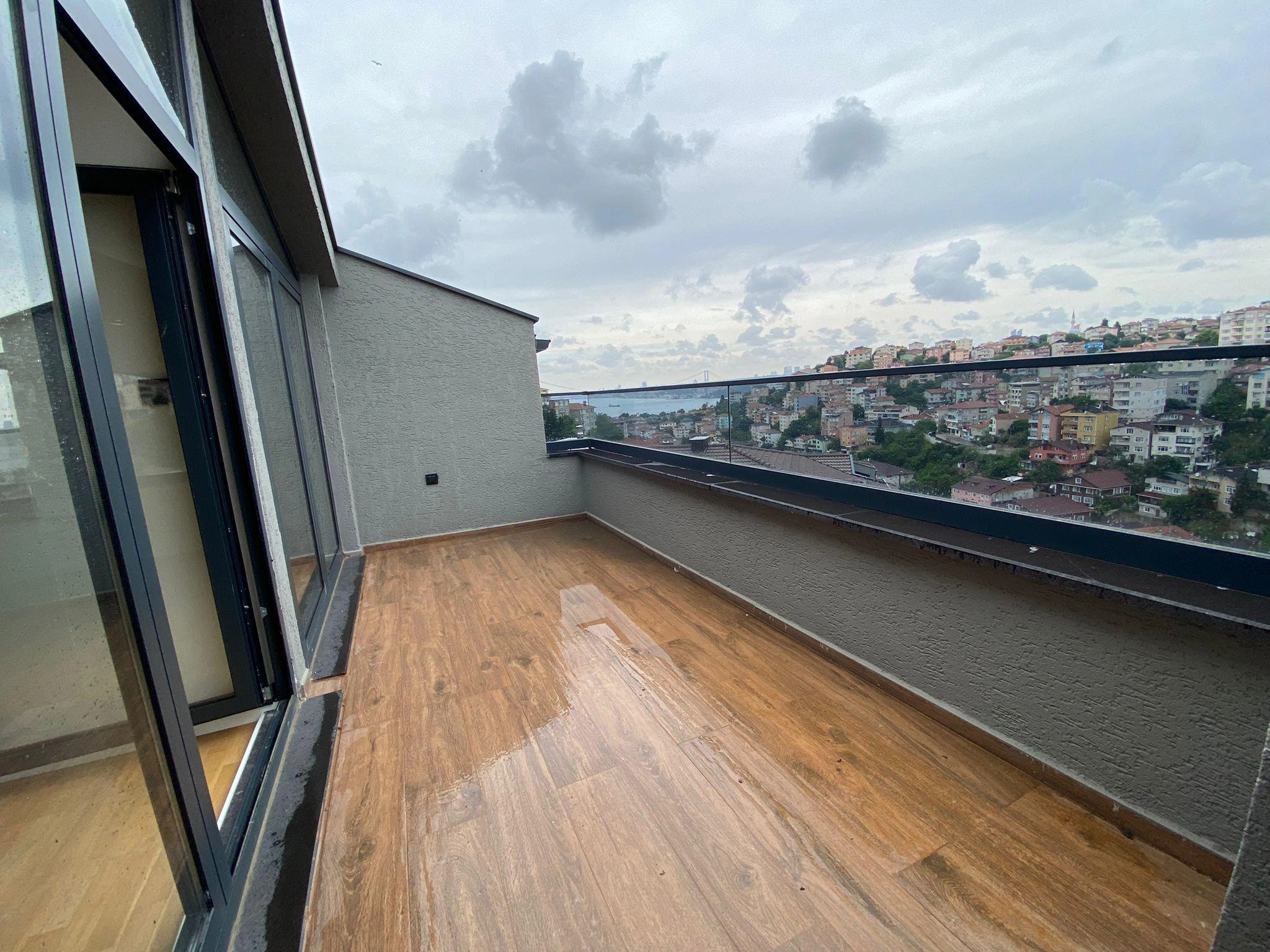 Apartments in a modern residential complex in Üsküdar, Istanbul, Turkey